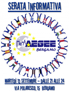 AEGEE-Bergamo - Serata Informativa